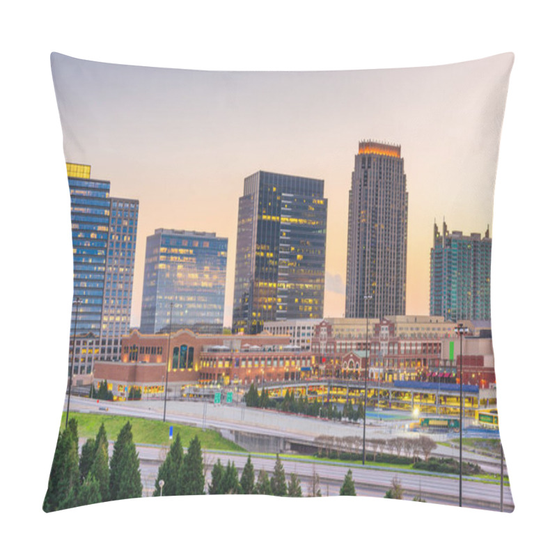 Personality  Atlanta, Georgia, USA Downtown Cityscape In Atlantic Station  Pillow Covers