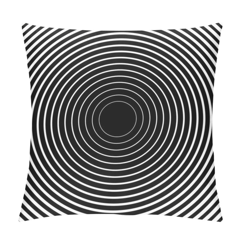 Personality  Abstract Background With Circles Pillow Covers