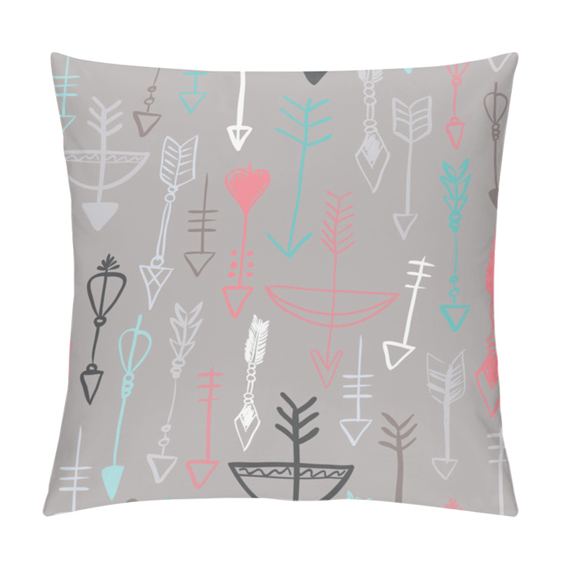 Personality  Arrows And Bows Seamless Pattern Pillow Covers