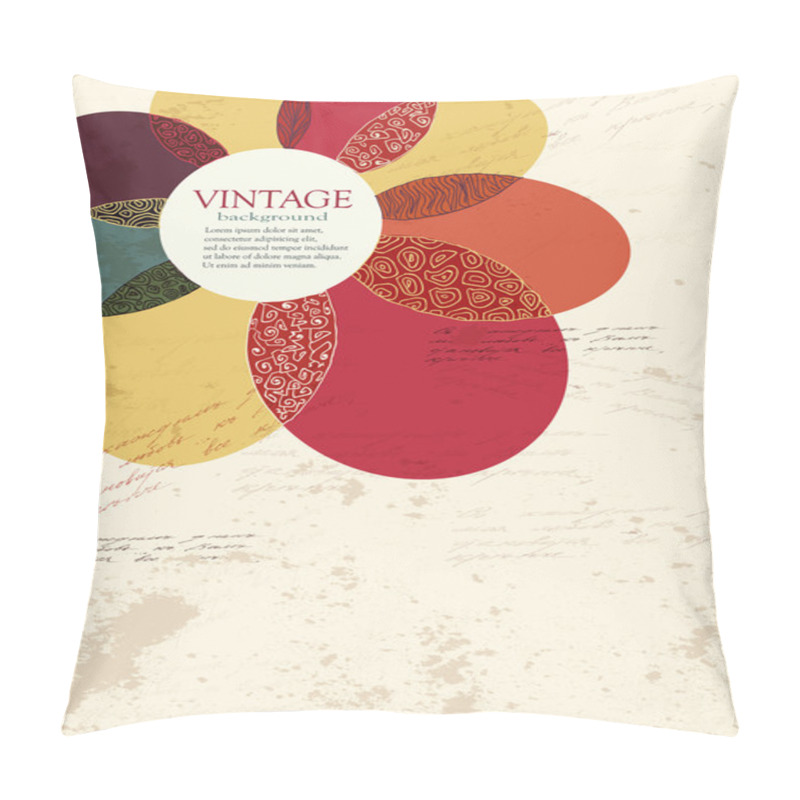 Personality  Flower Vector Background Pillow Covers