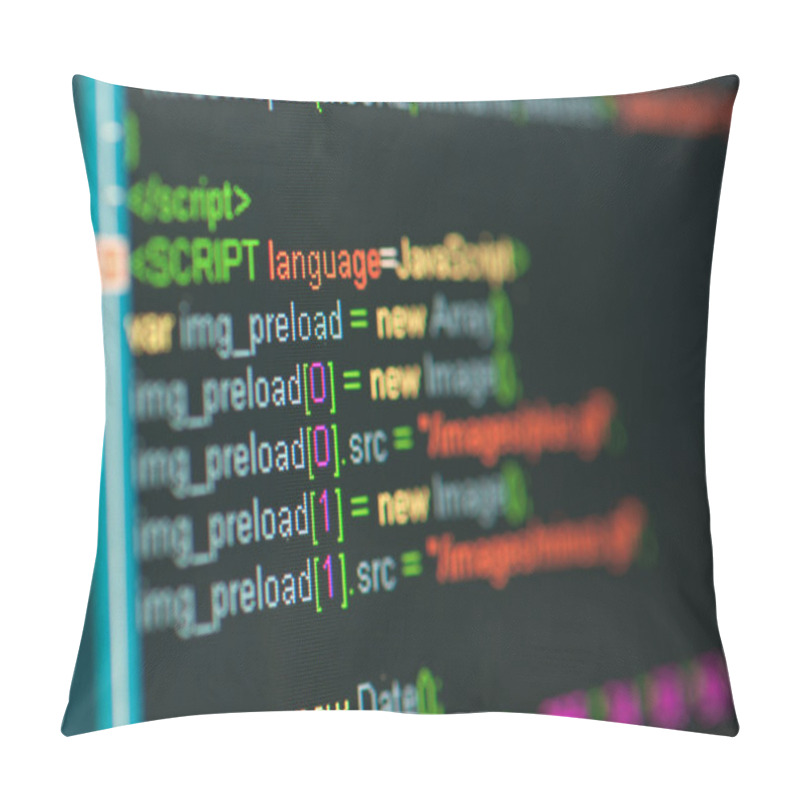 Personality  HTML Code Pillow Covers