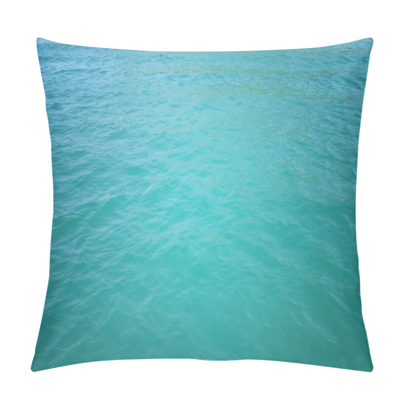 Personality  Ocean Water As A Background Pillow Covers