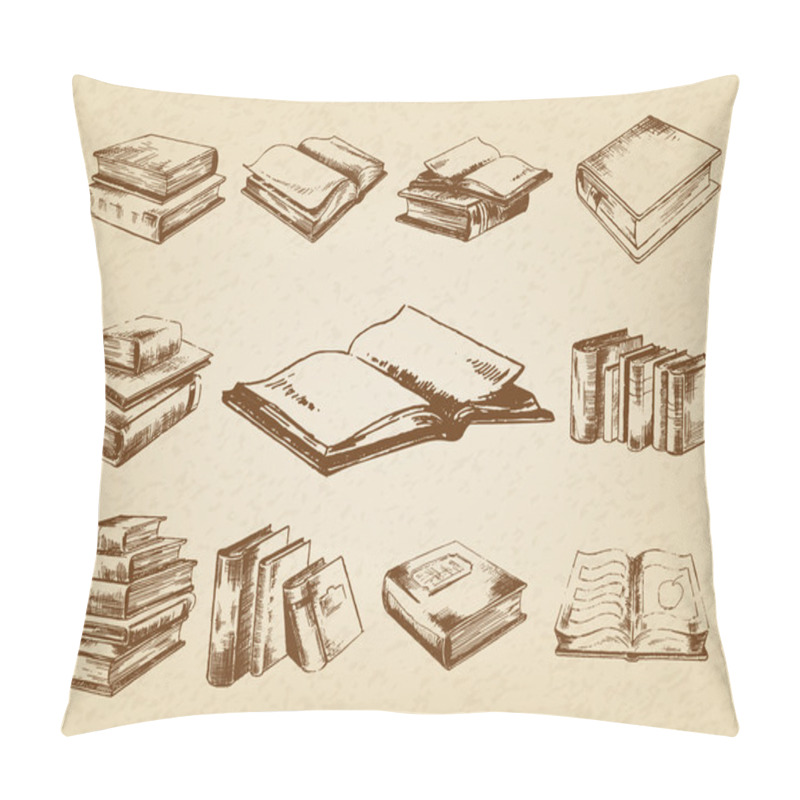 Personality  Book Set Pillow Covers