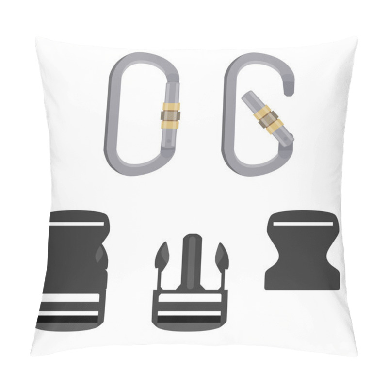 Personality  Hiking Equipment Vector Pillow Covers