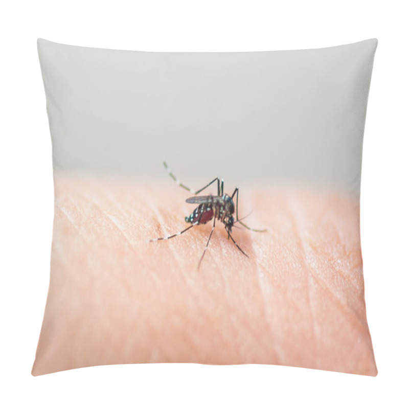 Personality  Mosquito Sucking Human Pillow Covers