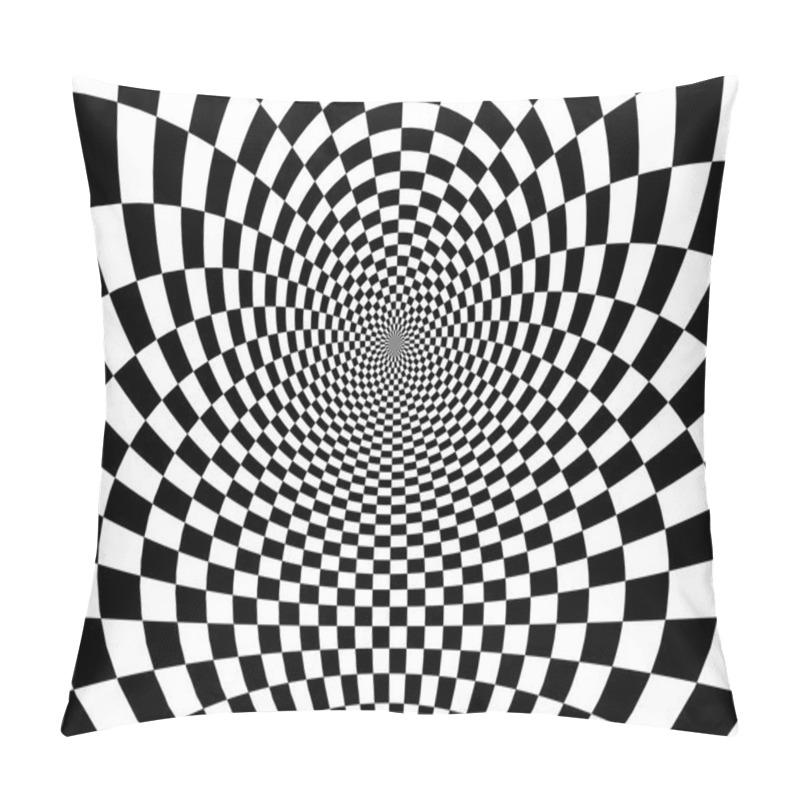 Personality  Checkered Texture 3d Background Pillow Covers