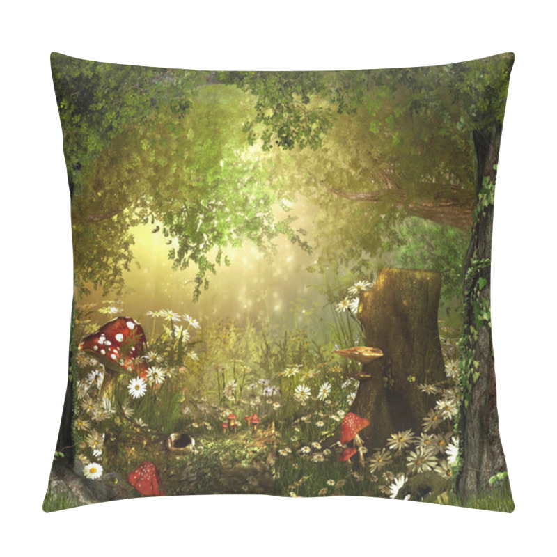 Personality  Enchanting Lush ,Fairy Tale Woodland Pillow Covers