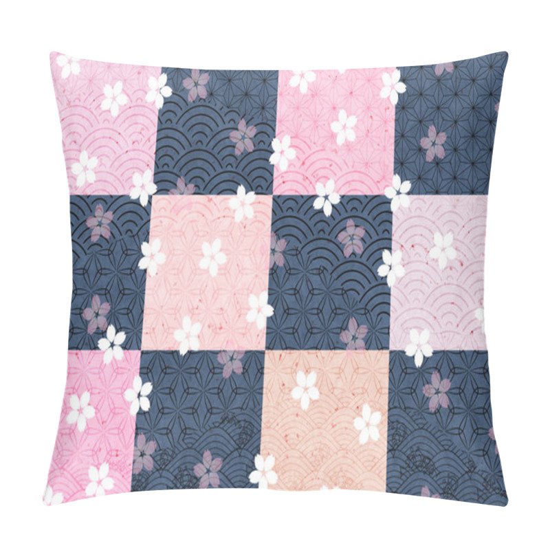 Personality  Cherry Tree Japanese Pattern Spring Background Pillow Covers