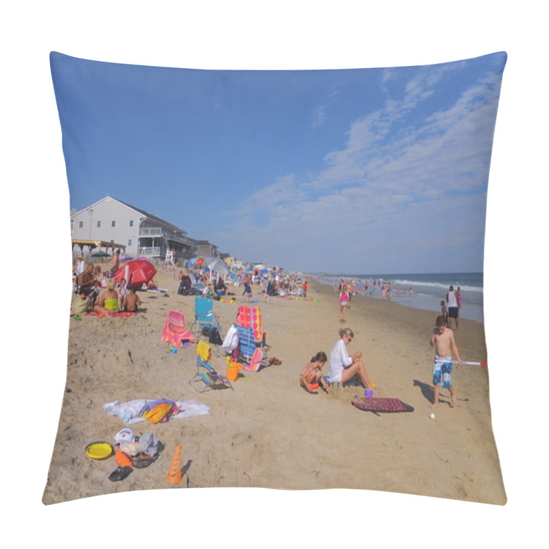 Personality  Misquamicut State Beach In Rhode Island Pillow Covers