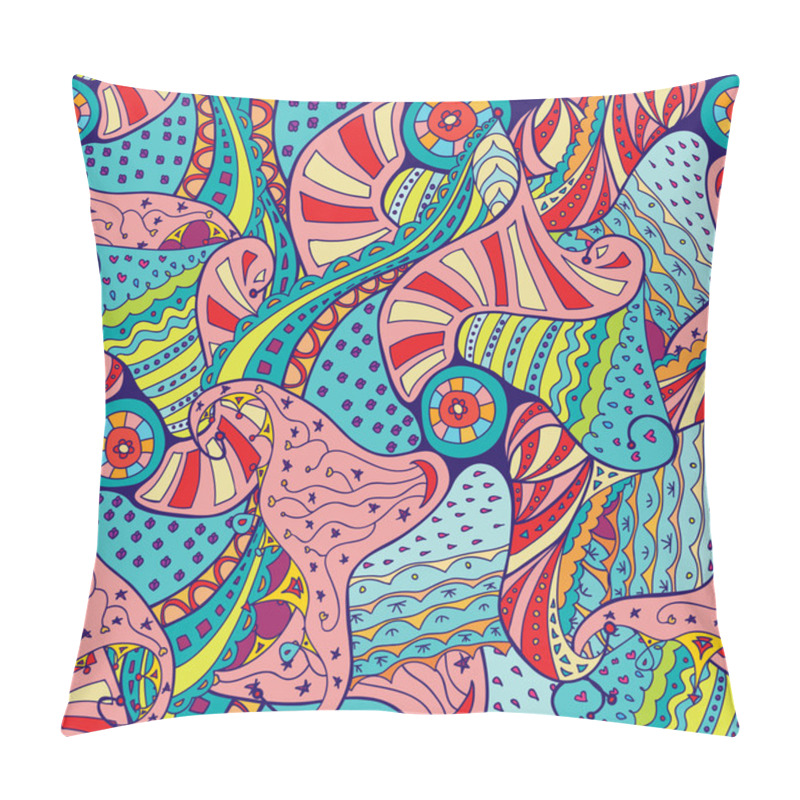 Personality  Vector Abstract Doodle Pattern Pillow Covers