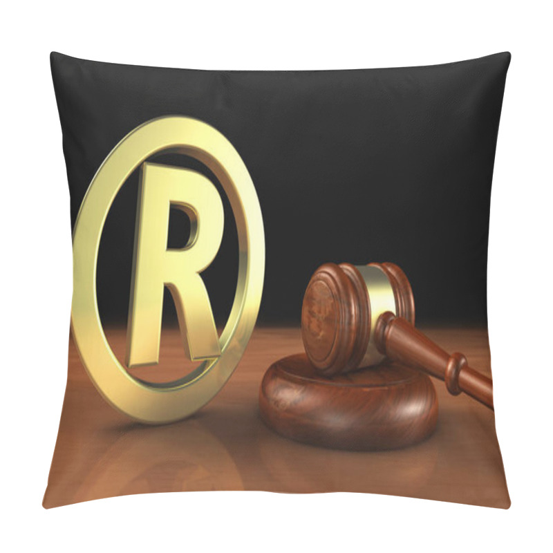 Personality  Registered Trademark Business Law Pillow Covers