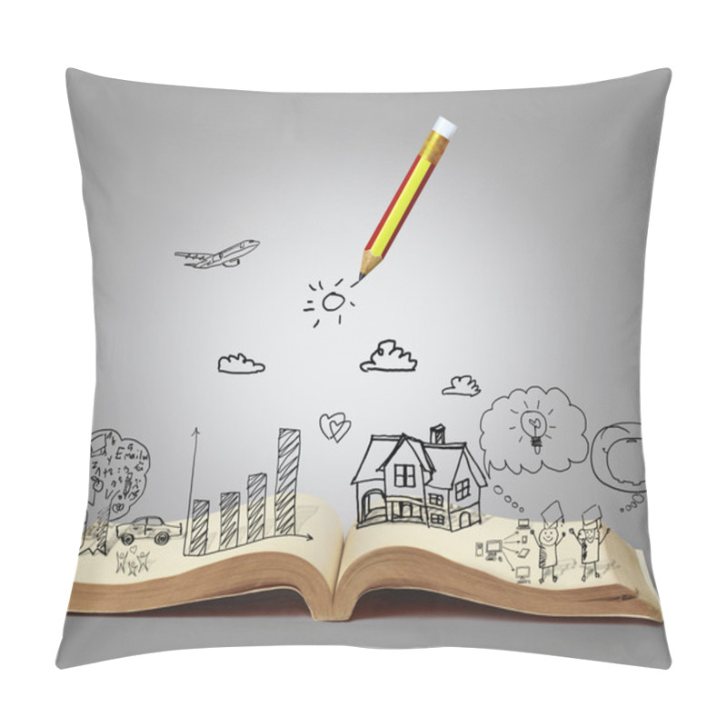 Personality  Book Of Fantasy Stories Pillow Covers