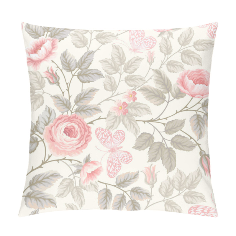 Personality  Seamless Floral Pattern Pillow Covers