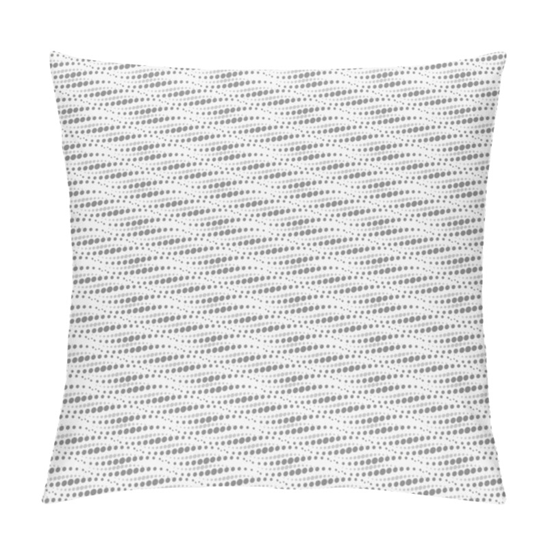 Personality  Modern Wavy Texture. Seamless Repeating Pattern. Pillow Covers