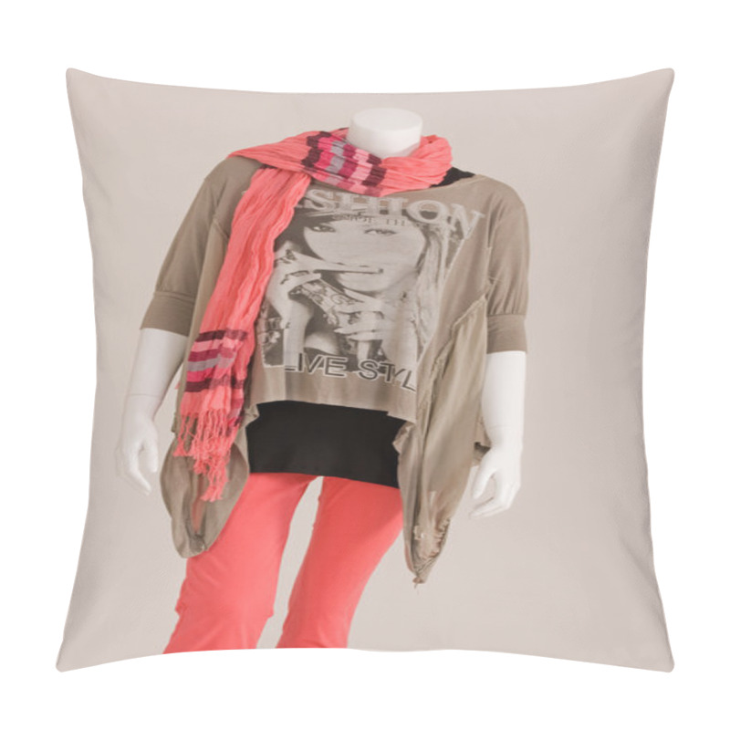 Personality  Dressed Mannequin Pillow Covers