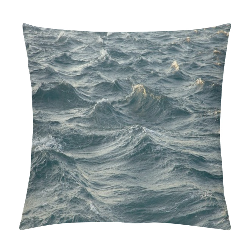 Personality  Stormy Waves Pillow Covers