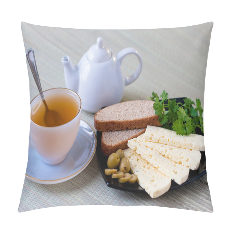 Personality  Table Set For Tea With Sheep Cheese Pillow Covers