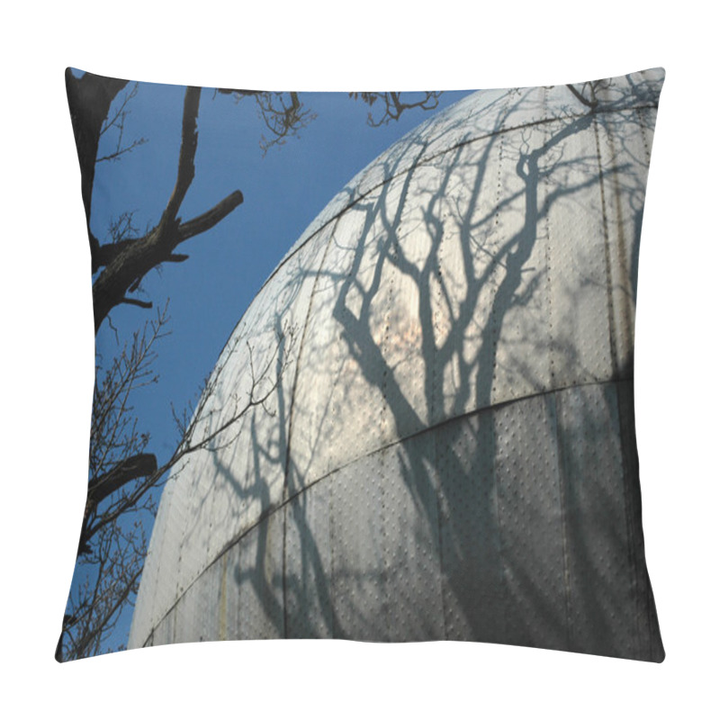 Personality  Sphere And Shadow Of A Tree. Pillow Covers