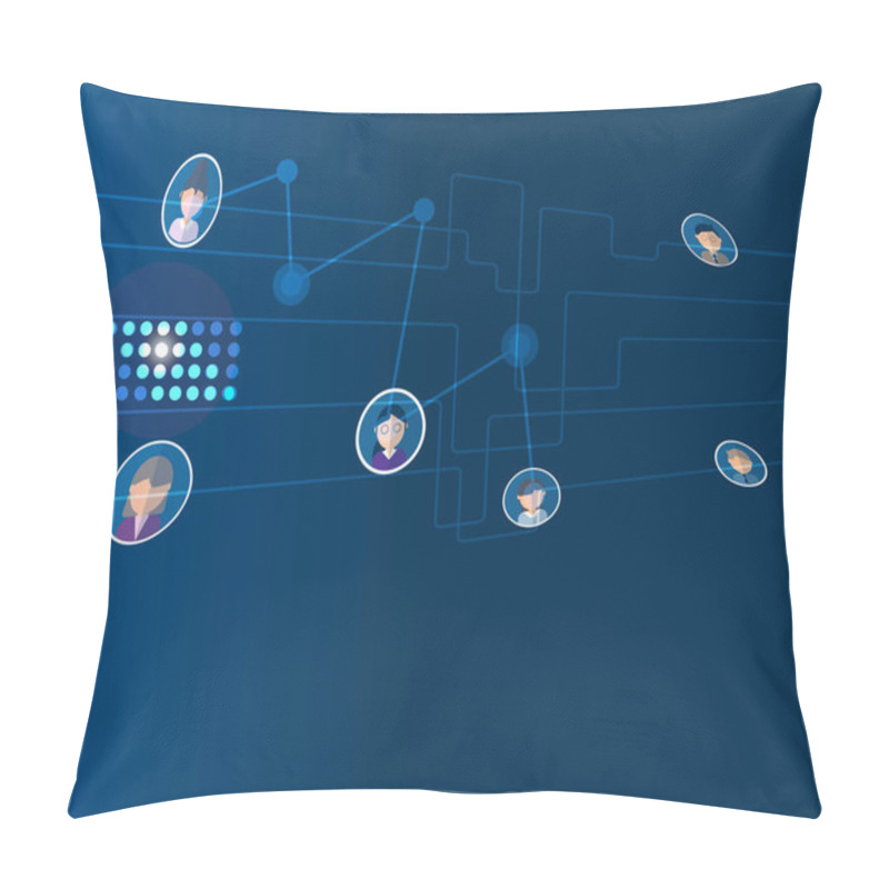 Personality  HR Data For HR Analytics Banner Pillow Covers