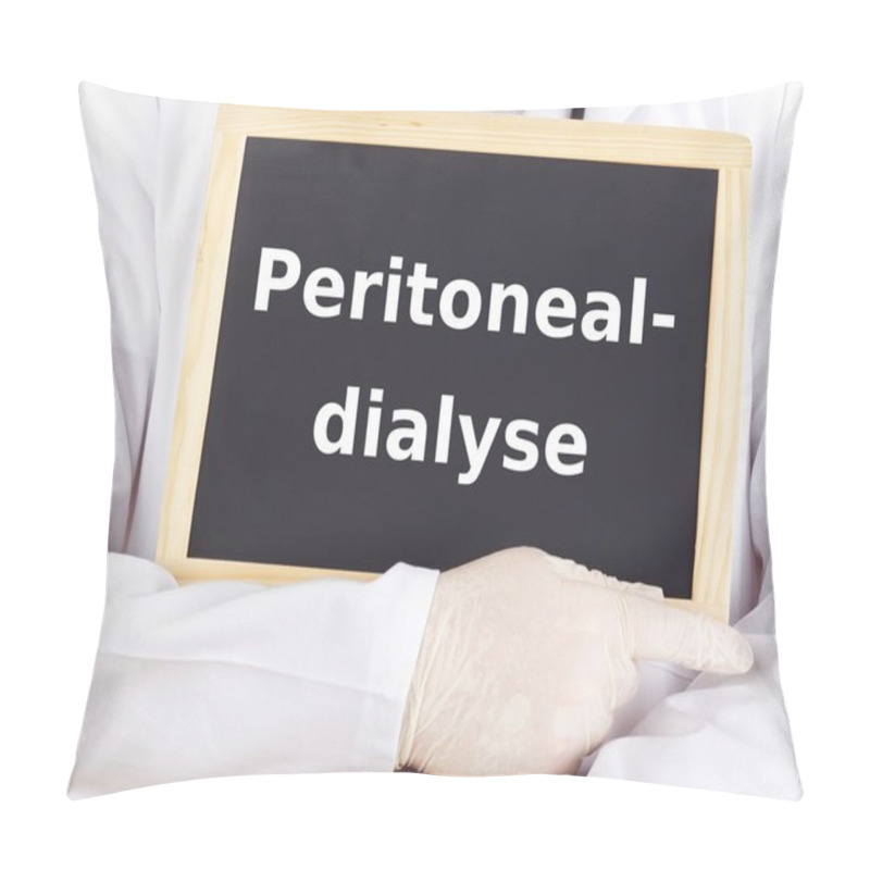 Personality  Doctor Shows Information: Peritoneal Dialysis Pillow Covers