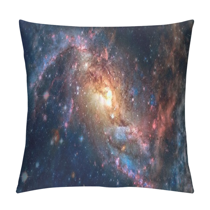 Personality  Spiral Galaxy Creative Background. Elements Of This Image Furnished By NASA. Pillow Covers