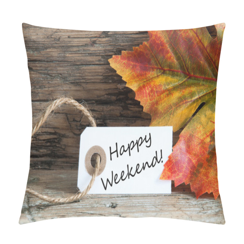 Personality  Happy Weekend Background Pillow Covers