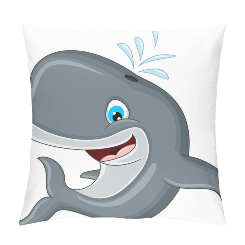 Personality  Whale Cartoon Pillow Covers