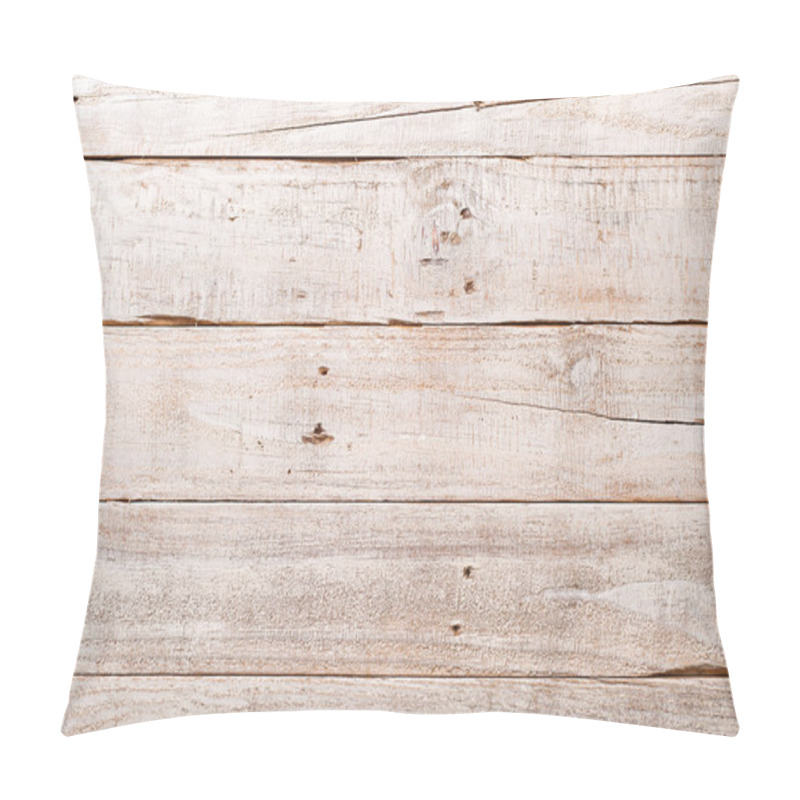 Personality  White Wooden Rustic Background Pillow Covers