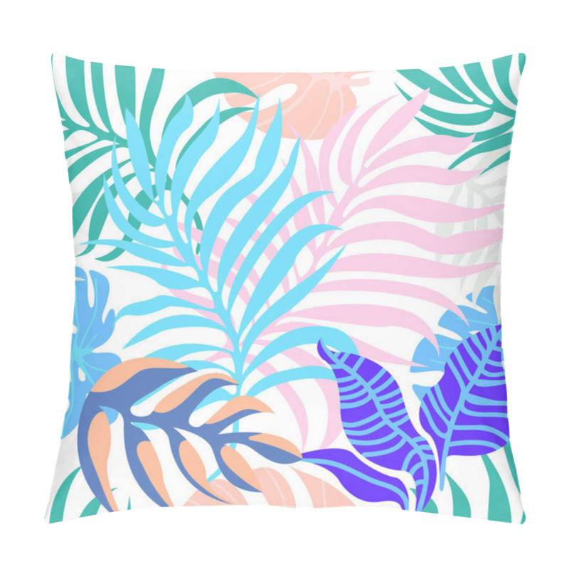 Personality  Seamless Pattern With Floral Elements. Pillow Covers