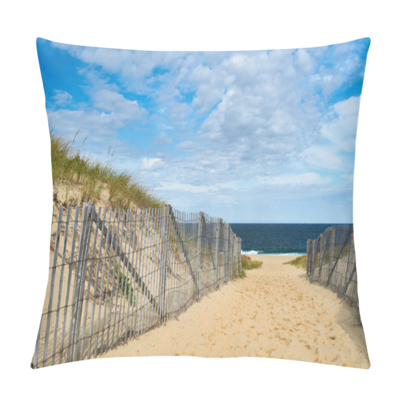 Personality  Path Way To The Beach At Cape Cod Pillow Covers