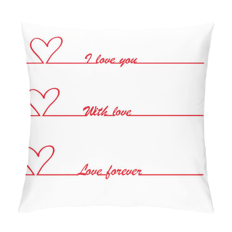 Personality  Happy Valentine's Day Pillow Covers