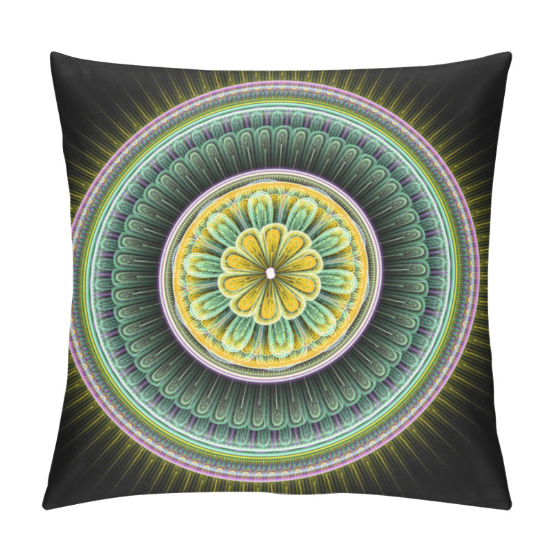 Personality  Stylized Flower Ornament. Pillow Covers