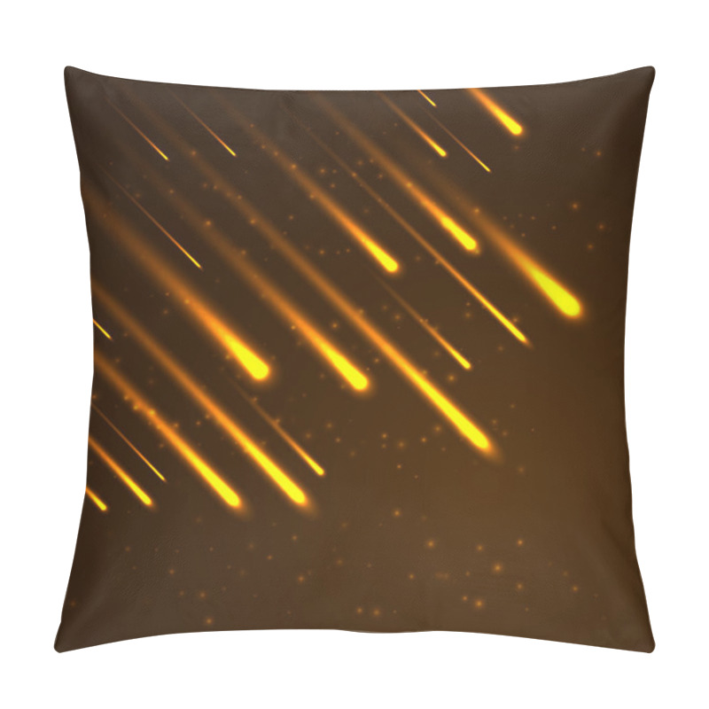 Personality  Bright Abstract Lights Background. Pillow Covers