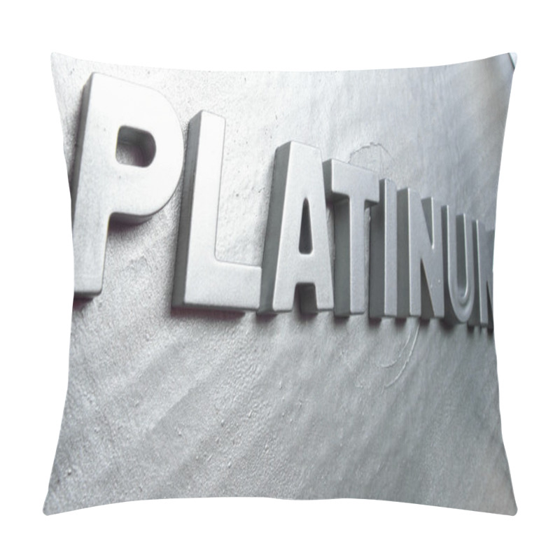 Personality  Word Platinum Pillow Covers