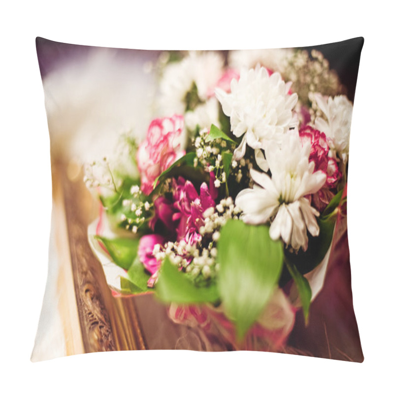 Personality  Bunch Of Flowers Pillow Covers