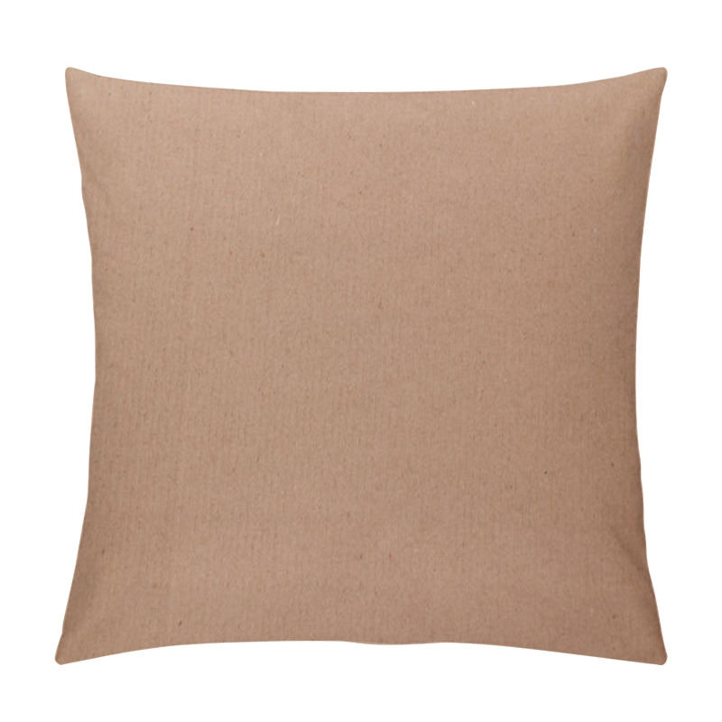 Personality  Closeup Of Brown Cardboard Texture  Pillow Covers