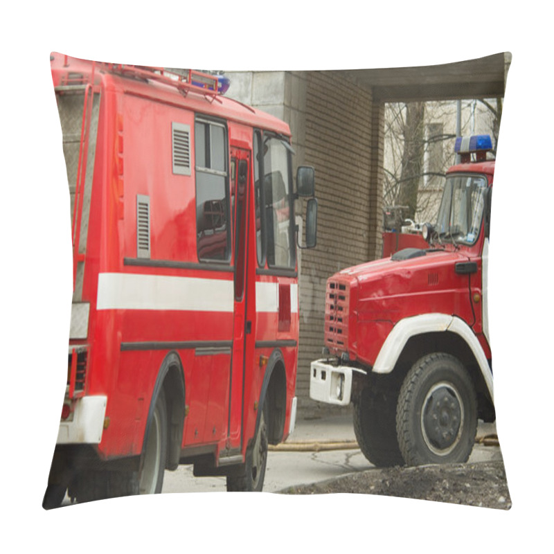 Personality  Fire Engines Pillow Covers