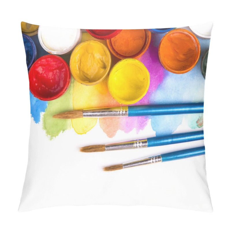 Personality  Art Studio Paints, Palette Pillow Covers