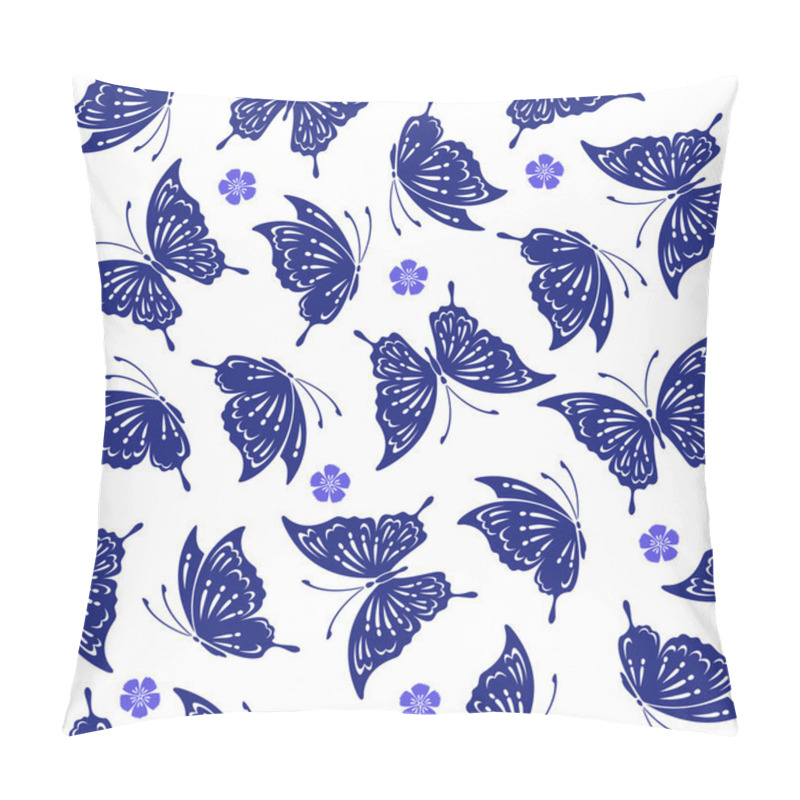 Personality  Japanese Butterfly Pattern Pillow Covers