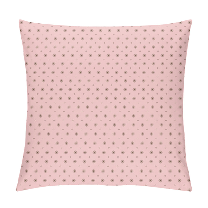 Personality  Seamless Polka Dot Pattern In Retro Style. Pillow Covers