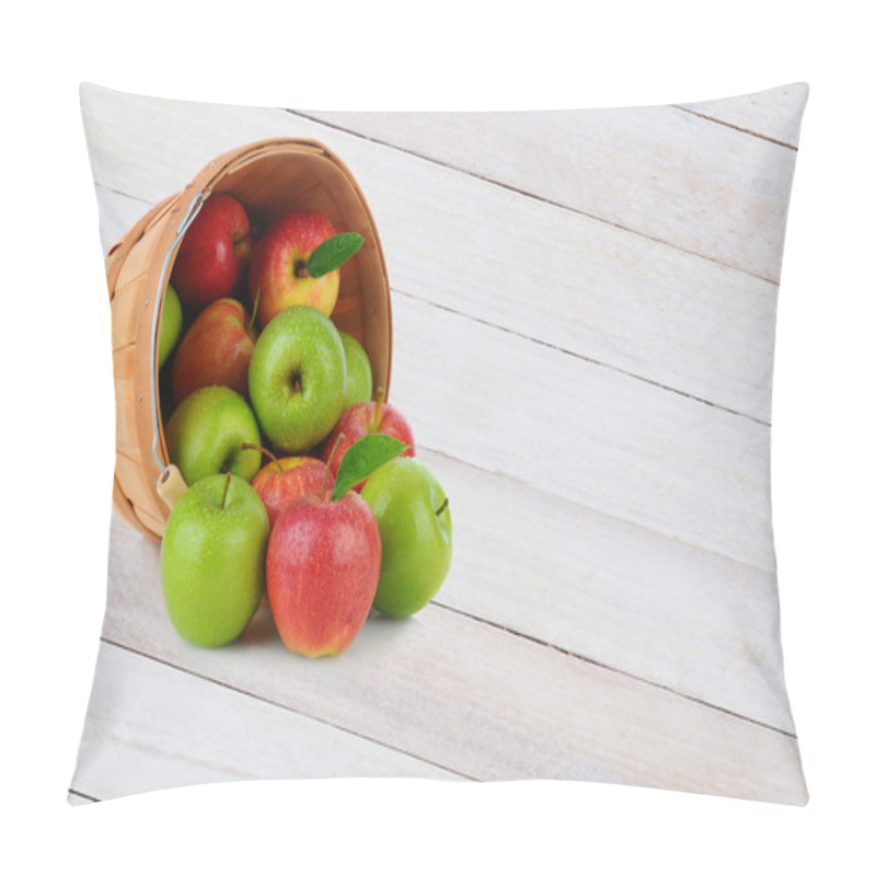 Personality  Apple Basket Spill Pillow Covers