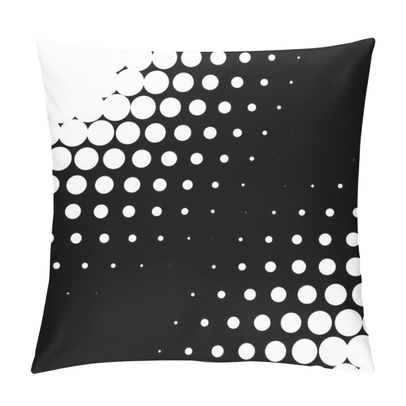 Personality  Abstract Black Circles Background Pillow Covers