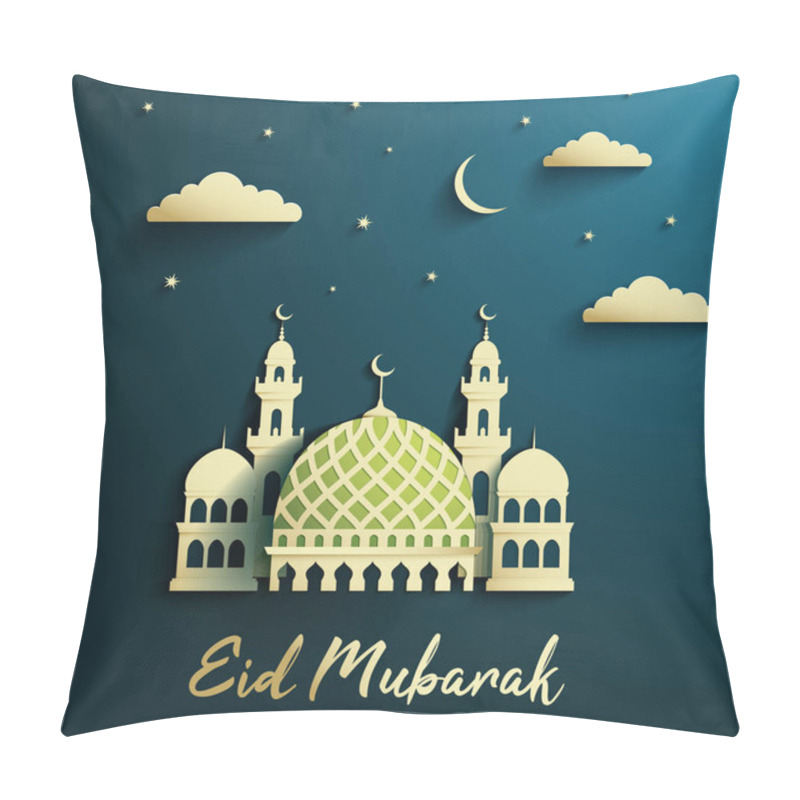 Personality  Mosque Tower Pillow Covers