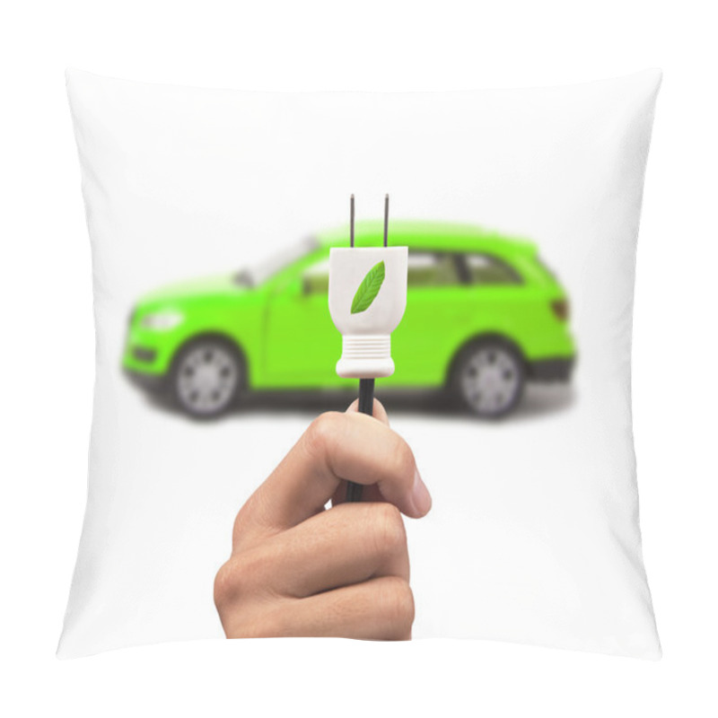 Personality  Electric Cars With Eco Energy Pillow Covers