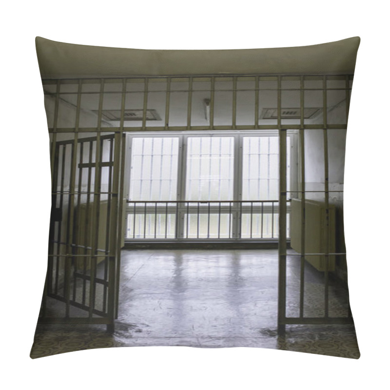 Personality  Old German Prison, Detail Of Imprisonment And Crime Pillow Covers