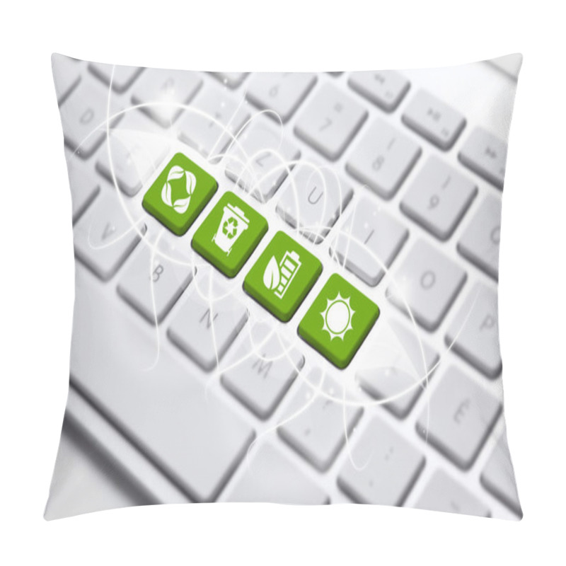 Personality  ECO Keyboard Pillow Covers