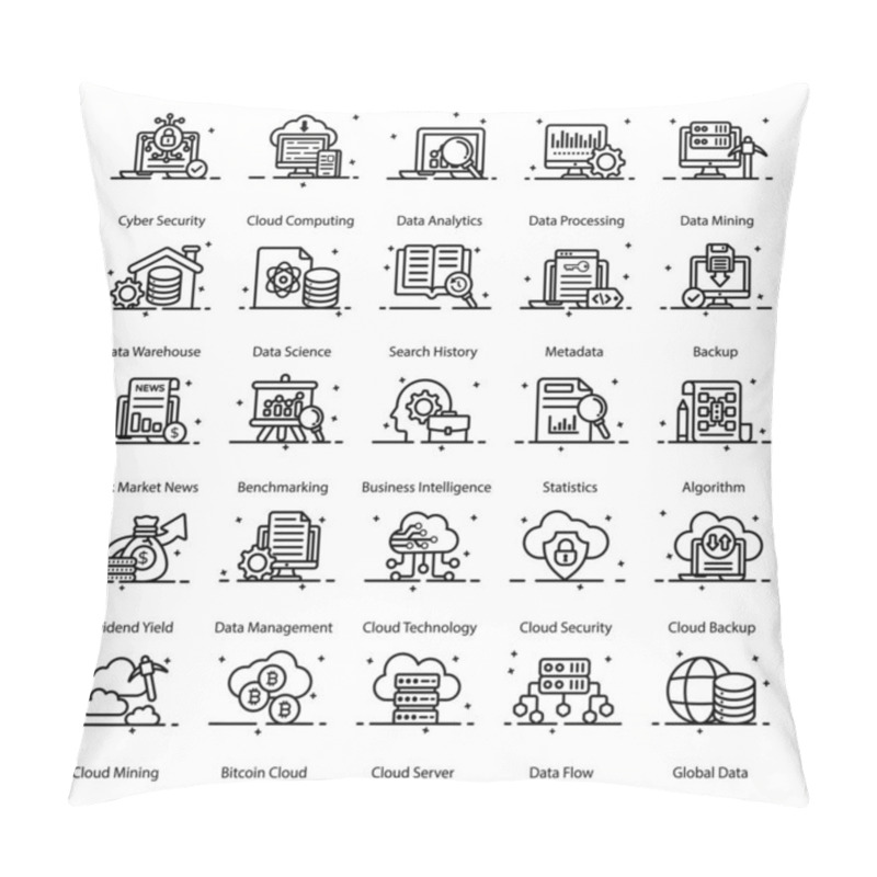 Personality  Hello! There Is A Pack Of Cloud Technology Icons. We Devote Ourselves To Giving You The Best Vectors Across The Web. Have A Great Time Using This Design. Enjoy! Pillow Covers