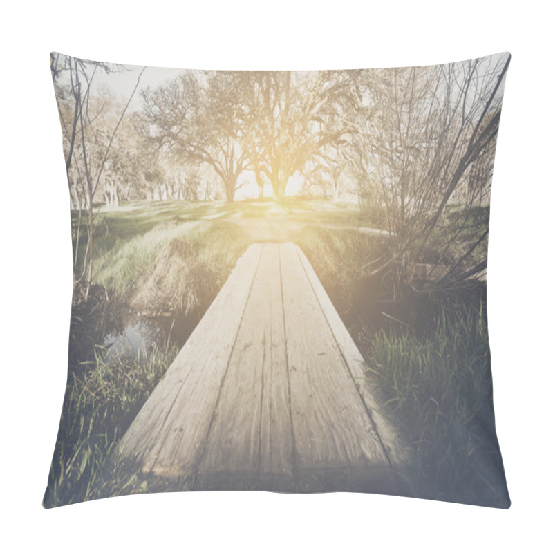 Personality  Sunlight In The Autumn Forest Pillow Covers