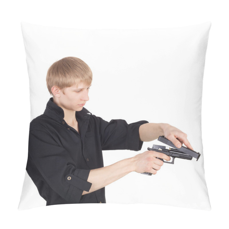 Personality  Pistol Pillow Covers