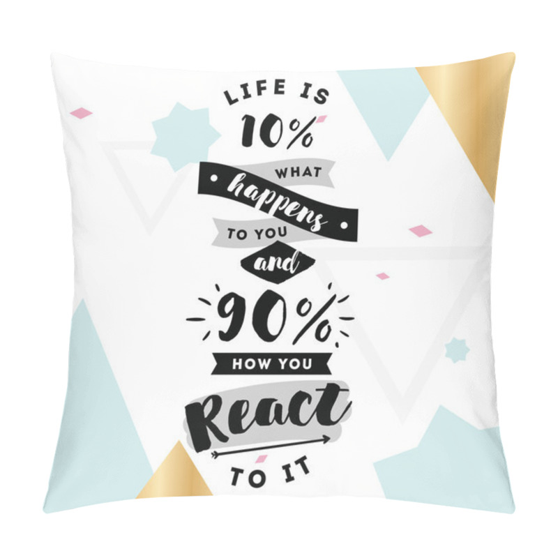 Personality  Typography For Poster, Invitation, Greeting Card Or T-shirt. Pillow Covers